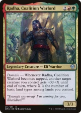 Radha, Coalition Warlord card image