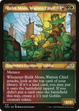 Rulik Mons, Warren Chief card image