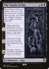 The Cruelty of Gix card image