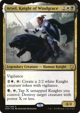 Aryel, Knight of Windgrace card image