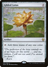Gilded Lotus card image
