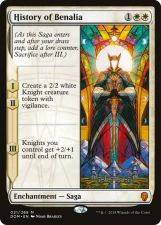History of Benalia card image