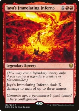 Jaya’s Immolating Inferno card image