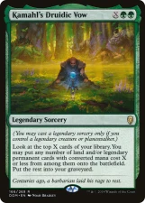 Kamahl’s Druidic Vow card image