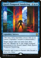 Karn’s Temporal Sundering card image