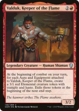 Valduk, Keeper of the Flame card image
