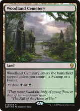 Woodland Cemetery card image