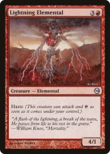 Lightning Elemental card image