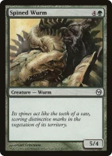Spined Wurm card image