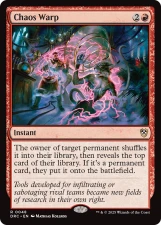 Chaos Warp card image