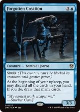 Forgotten Creation card image