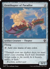 Ornithopter of Paradise card image