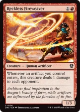 Reckless Fireweaver card image