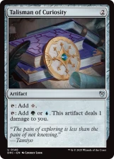 Talisman of Curiosity card image