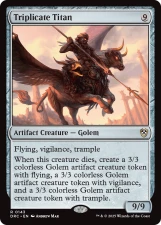 Triplicate Titan card image