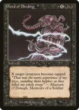 Word of Binding card image