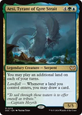 Aesi, Tyrant of Gyre Strait card image