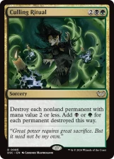 Culling Ritual card image
