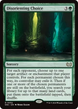 Disorienting Choice card image