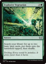 Explosive Vegetation card image