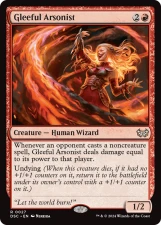 Gleeful Arsonist card image