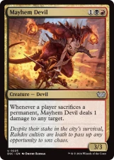 Mayhem Devil card image