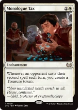 Monologue Tax card image
