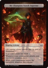 My Champion Stands Supreme card image