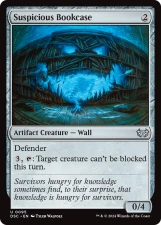 Suspicious Bookcase card image