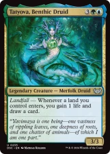 Tatyova, Benthic Druid card image