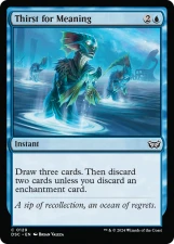Thirst for Meaning card image