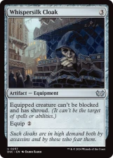 Whispersilk Cloak card image