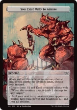 You Exist Only to Amuse card image