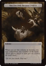 You Live Only Because I Will It card image