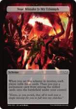 Your Mistake Is My Triumph card image