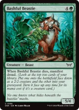 Bashful Beastie card image