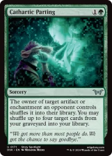 Cathartic Parting card image