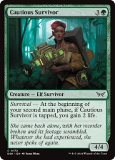 Cautious Survivor card image