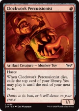 Clockwork Percussionist card image