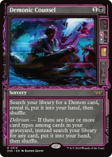 Demonic Counsel card image