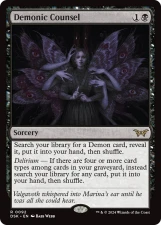 Demonic Counsel card image