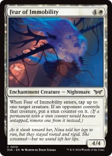 Fear of Immobility card image