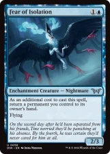 Fear of Isolation card image