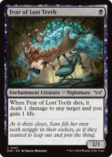 Fear of Lost Teeth card image