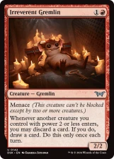 Irreverent Gremlin card image
