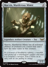 Marvin, Murderous Mimic card image