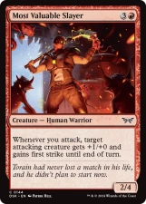 Most Valuable Slayer card image