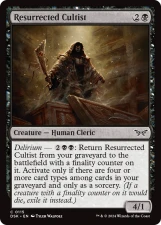 Resurrected Cultist card image