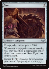Saw card image