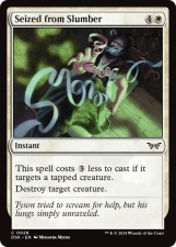 Seized from Slumber card image
